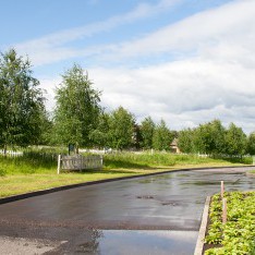 Асфальтированные дороги в поселке Малое Сареево